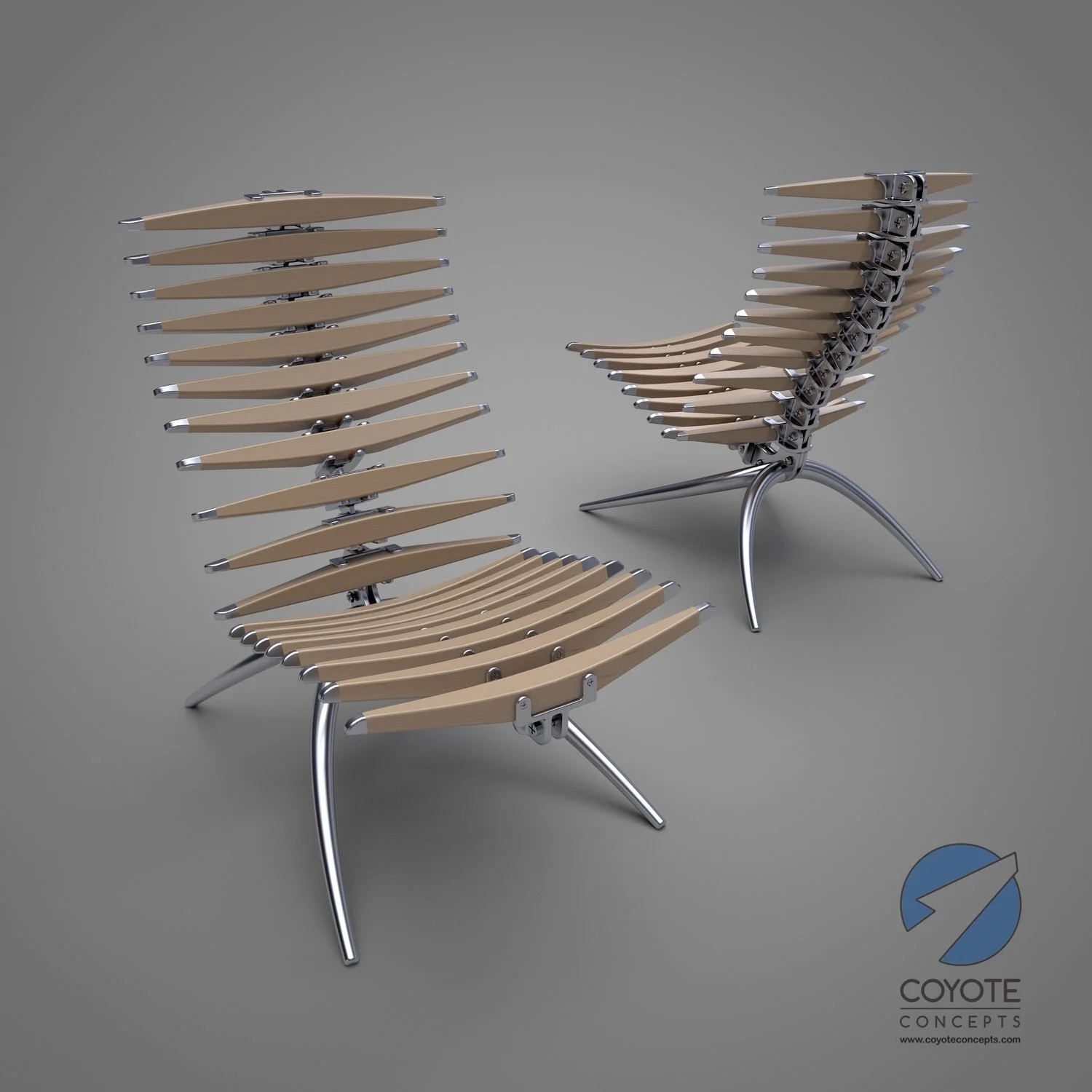 Skeleton Chair Concept — Coyote Concepts, Inc.